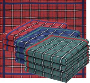 Betz 12 Stück Damen Stoff Taschentücher Paloma III Größe 30x30 cm 100% Baumwolle Farbe - Dessin 9 Betz 12 Stück Damen Stoff Taschentücher Paloma III Größe 30x30 cm 100% Baumwolle Farbe - Dessin 9