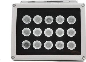 45°15 LED IR Illuminator Night Vision Light Spotlight Plate Module DC-12V pro CCTV, 100m dosah nočního vidění sledovací kamery
