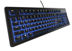 Steelseries Apex 100 GE beleuchtete Gaming-Tastatur mit Quick Tension