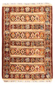 Morgenland Berber Teppich - 231 x 150 cm - mehrfarbig