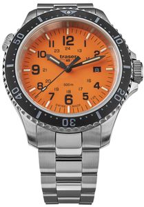 Traser H3 - 109379 - Armbanduhr - Herren - Quarz - P67 Diver Orange Special Set