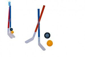 TEDDIES Hockeyschläger mit Puck und Ball