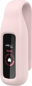 Strap-it Fitbit Luxe Silikonclip (Rosa)