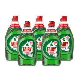 5er Pack Fairy Ultra Plus Konzentrat Original Handgeschirrspülmittel 5 x 450 ml