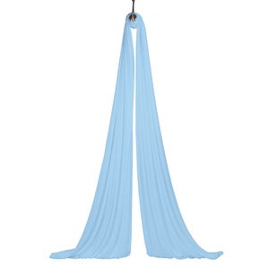 Vertikaltuch SchenkSpass 6 Meter für 2-3m Deckenhöhe (Tissus, Aerial Fabric, Aerial Silk) hellblau (sky)