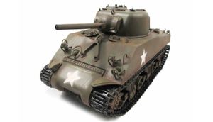 Amewi RC Panzer 1:16 M4A3 Sherman Metal Army Green RTR, TRUE Sound,2,4GHz