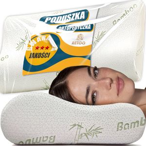 Ortopedický vankúš Memory Foam Side Sleeper Pillow Neck Support Pillow Neck Pain Head Pillow Ergonomic, Shoulder Pain Retoo
