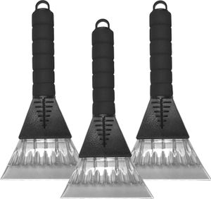 3x Eiskratzer mit Softgriff Auto Griff Eisschaber Scheibenkratzer Kratzer 26cm
