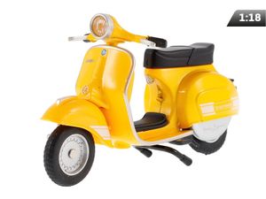 Model 1:18, 1976 Vespa 200 Rally, żółty