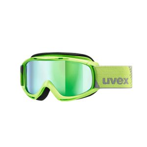 Uvex Slider FM Kinder Skibrille mit UV Schutz, Farbe:grün