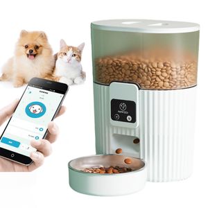Futterautomaten, 3L Futterspender mit App-Steuerung, WIFI Automatischer Futterautomat, Intelligenter Hunde-Futterautomat, Katzen-Futterspender Futterautomaten, 3L Futterspender mit App-Steuerung, WIFI Automatischer Futterautomat, Intelligenter Hunde-Futterautomat, Katzen-Futterspender