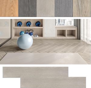 ACXIN PVC podlaha samolepicí, vinylová podlaha vzhled dřeva, 91,44 x 15,24 x 0,2 cm, 5m² 36 kusů, laminátová samolepicí dlažba laminátová podlaha (béžově šedá)