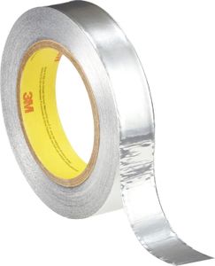 3M™ Aluminiumklebeband 425, Silber, 50 mm x 55 m, 0.12 mm | Packung (1 Rolle)