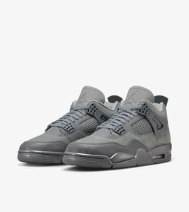 Nike Air Jordan 4 Retro SE "Wet Cement Paris Olympics" Grey, Velikost: 43