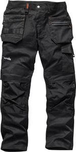 Spodnie Scruffs T54501 Trade Flex, czarne
