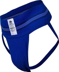 MM Sports - Herren Jocks - The Original No. 10 Swimmer/Jogger Jockstrap 3 inch Blue - Blau - 1 x Größe L MM Sports - Herren Jocks - The Original No. 10 Swimmer/Jogger Jockstrap 3 inch Blue - Blau - 1 x Größe L