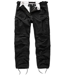 SURPLUS Vintage Fatigue Trousers, schwarz