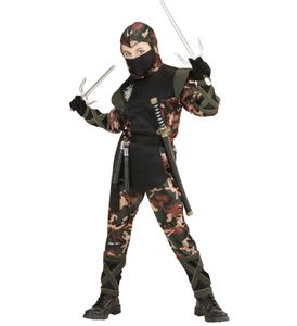 Kostým Soldier Ninja Camouflage, veľkosť:128