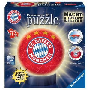 RAVENSBURGER Svítící puzzleball FC Bayern Mnichov 72 dílků
