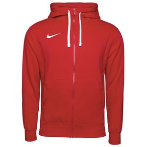 Nike Kapuzenjacke für Herren Hoodie aus Baumwolle, Größe:L, Farbe:Rot