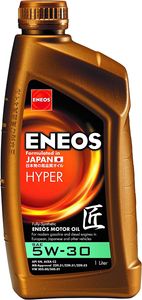 ENEOS Motorový olej 5W30 "HYPER" 1L - Motorový olej do auta - plne syntetický motorový olej s organickými prísadami - nižšia spotreba paliva - ochrana motora