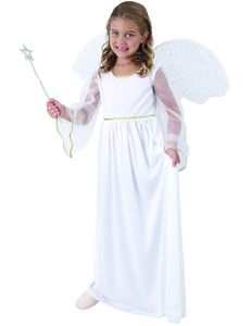 Kleiner Engel Kinder-Kostüm weiss