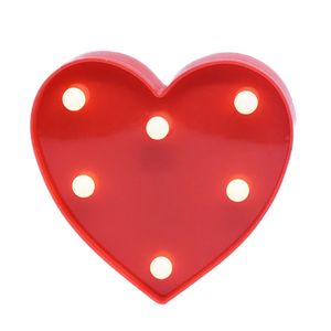 LED Leuchtschild, 3D Aufsteller Herz rot, ca. 16,3 x 16,3 x 3,5 cm