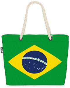 VOID XXL Strandtasche Brasilien Shopper Tasche 58x38x16cm 23L Beach Bag Brasilianer brazil brazilians