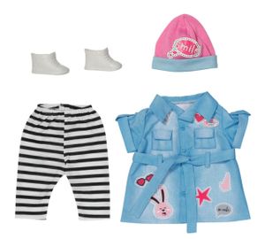 Zapf 835258 BABY born Deluxe džínsové šaty 43cm