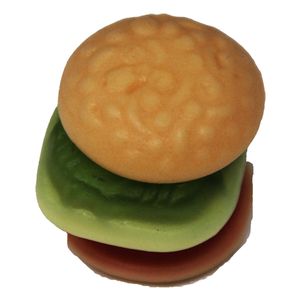 Trolli Mini Burger z wielowarstwowej pianki cukrowej i gum owocowych 10g