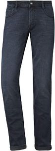 PADDOCK´S Herren Straight Leg Jeans Hose 80178 6110 000 DEAN MOTION&COMFORT blue black moustache used W31/L34