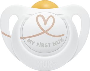 Cumlík latex NUK Star 0-6 m srdce - 0-6 m
