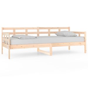 vidaXL Denná posteľ z masívneho dreva Borovica 80x200 cm