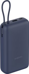 Xiaomi 33W Power Bank 20.000 mAh (integriertes Kabel) Blau