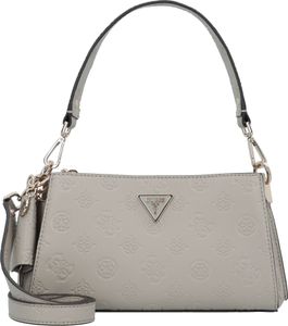 Guess Jena Girlfriend Shoulder Bag taupe logo