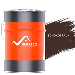 Bodenfarbe Bodenbeschichtung Betonfarbe Pflasterfarbe Schokobraun RAL8017 - 5L - BE-700