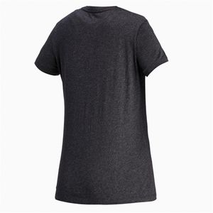 PUMA Essentials Logo T-Shirt Damen 07 - dark gray heather XXL