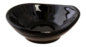 Räucherschale keramik schwarz D 8,5 cm