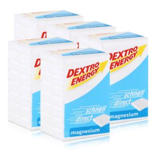 Dextro Energy Traubenzucker Magnesium 46g (5er Pack)