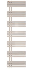 MERT Design Badheizkörper ELEN 500 x 1800 mm, schwarz, rechts-/linksbündig, ohne Heizstab