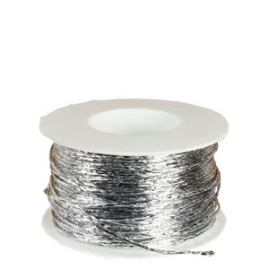 Papierdraht / 100m - Ø 2mm, Silber
