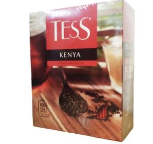 Tess Schwarzer Tee Kenya 100 Teebeutel Schwarztee leaf black tea