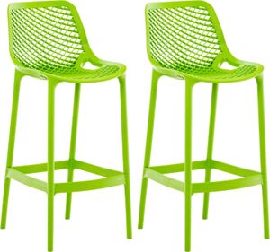 2er Set Outdoor Barhocker Air – grün 2er Set Outdoor Barhocker Air – grün