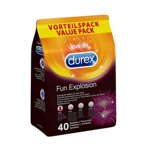 Durex Fun Explosion Vorteilspackung - 40 Stück