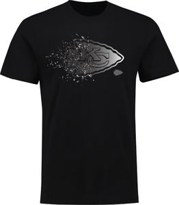 NFL Kansas City Chiefs Shatter Graphic Logo Football Shirt schwarz (XXL)