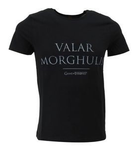 gozoo Game of Thrones Herren T-SHIRT Valar Morghulis Freizeit TShirt Shirt Men, Größe:L