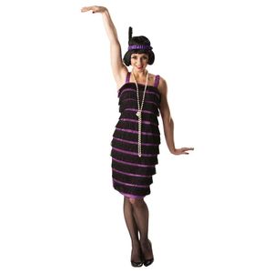 Bristol Novelty - Kostüm - Damen BN5300 (M) (Violett/Schwarz)