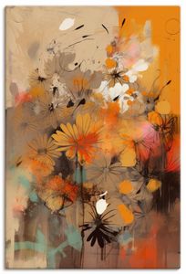 ARTland Leinwandbilder Sonnenblumen Abstract 1 Größe: 60x90 cm