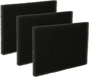 vhbw 3x Schaum-Filter kompatibel mit AEG Staubsauger