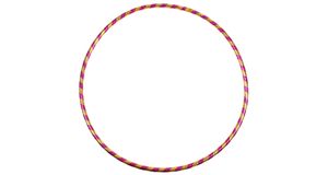 Multipack 10ks Hula Hoop Stripe gymnastická obruč 75 cm Multipack 10ks Hula Hoop Stripe gymnastická obruč 75 cm